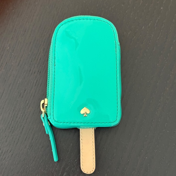 Lightly used - Authentic KATE SPADE Popsicle Coin Purse + Pin Set in gift box - Picture 8 of 11